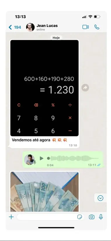 Print de resultado real 3 de aluno do Mapa 1K